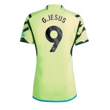 Arsenal Gabriel Jesus #9 Bortedrakt 2023-24 Kortermet